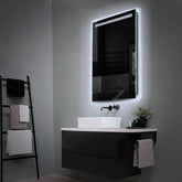 Espejo LED Vertical | Control por interruptor de pared | Luz blanca fría - Reyze Seria Minimal Model 5